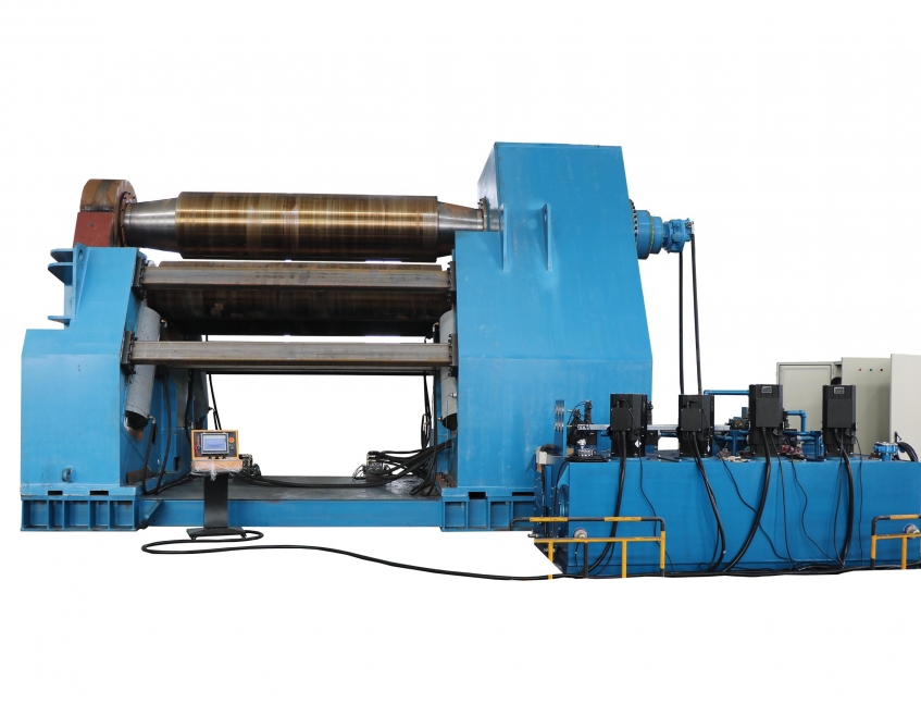 W12NC-120x3000 four rollers plate bending machine